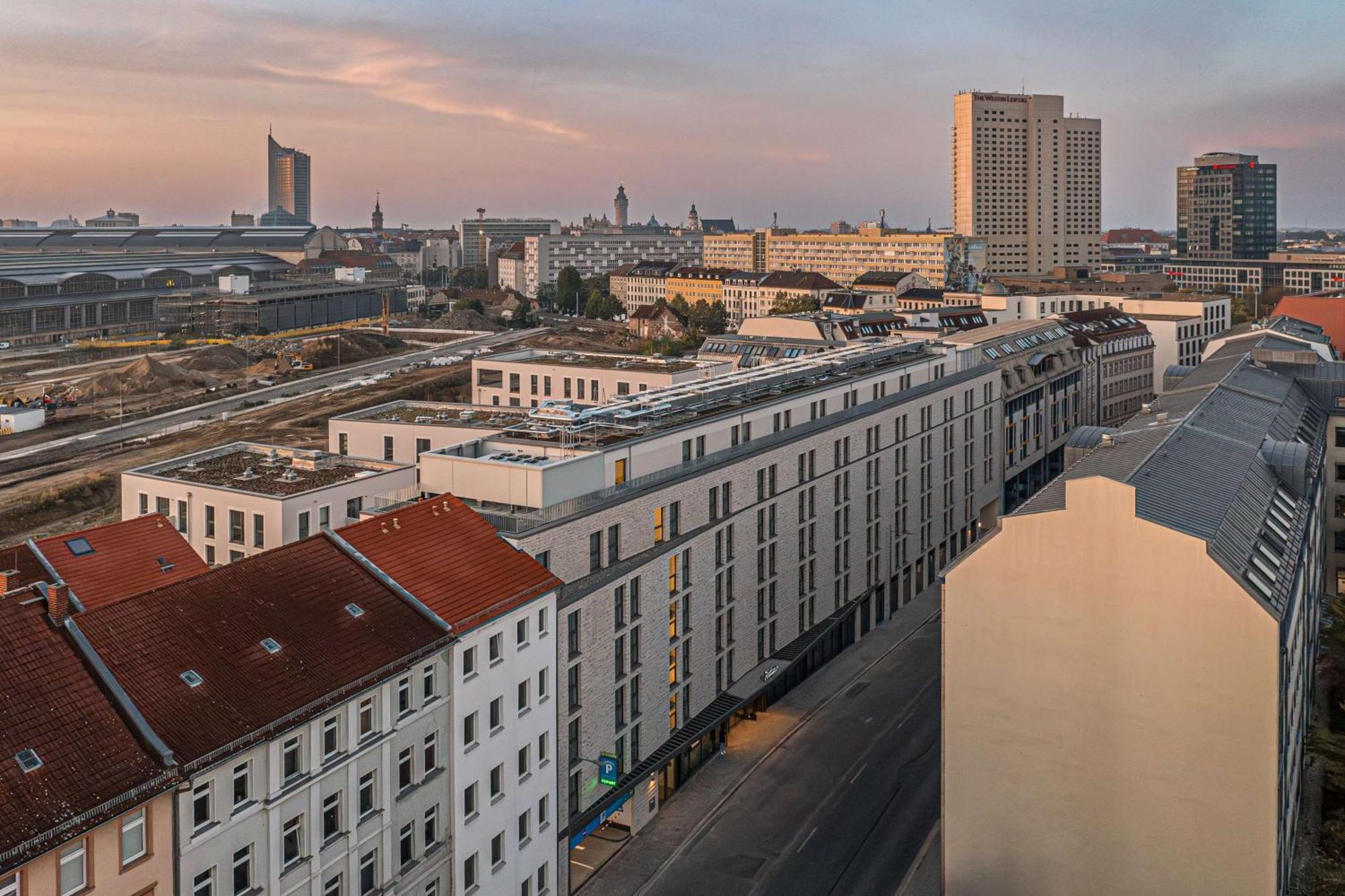 Radisson Hotel Leipzig Exterior foto